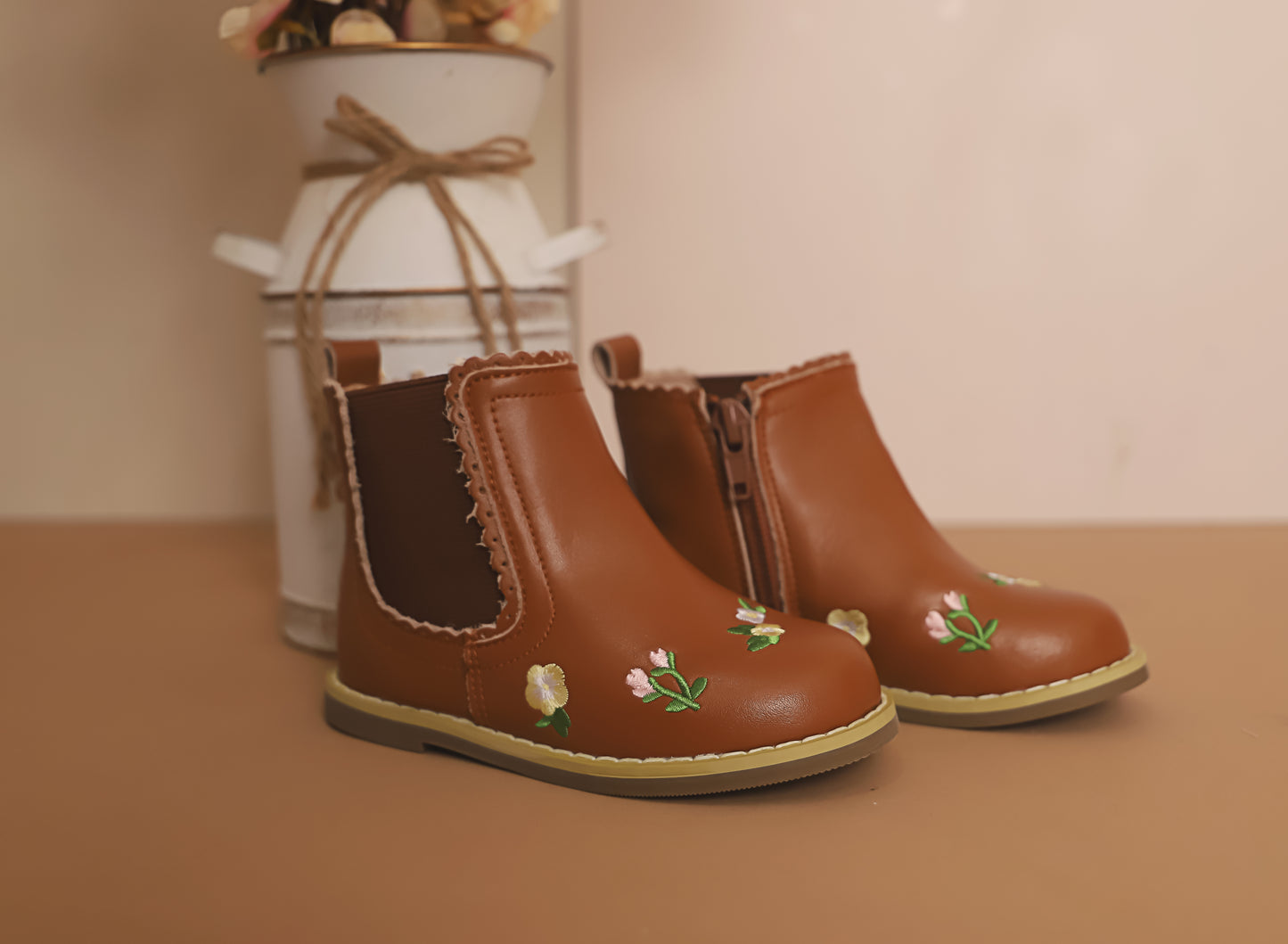 Bloom Boots • Tan
