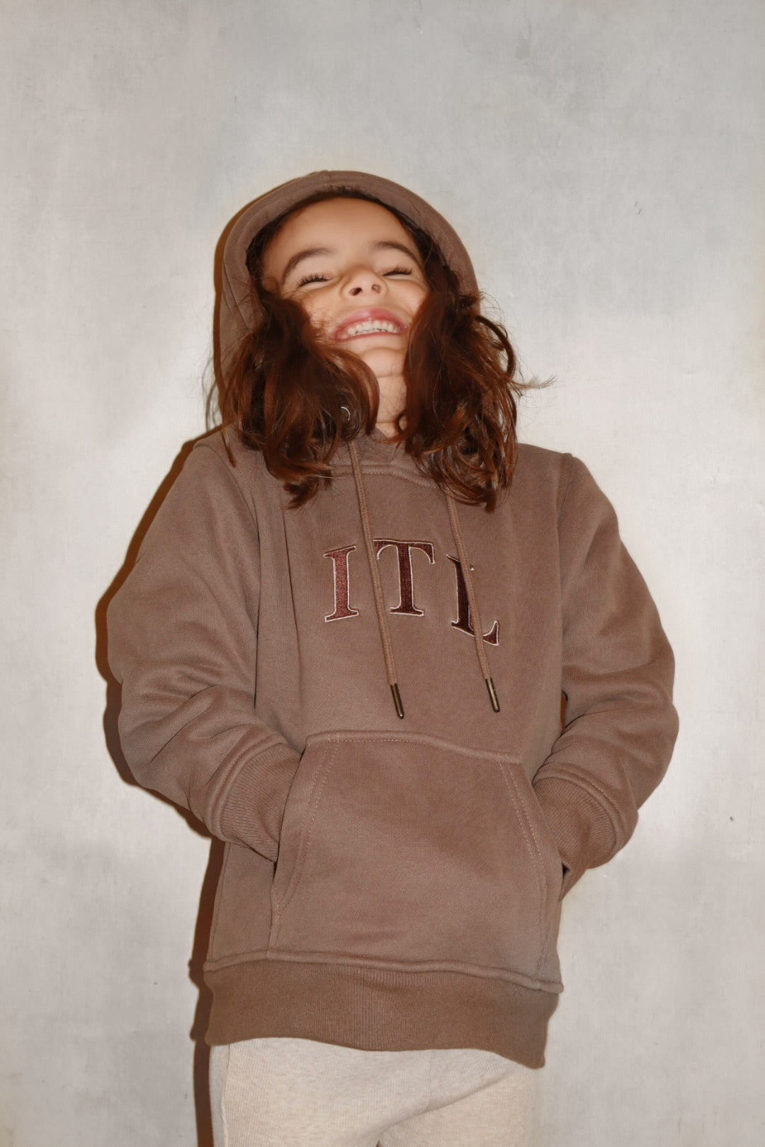Essential Hoodie Children|Mocha