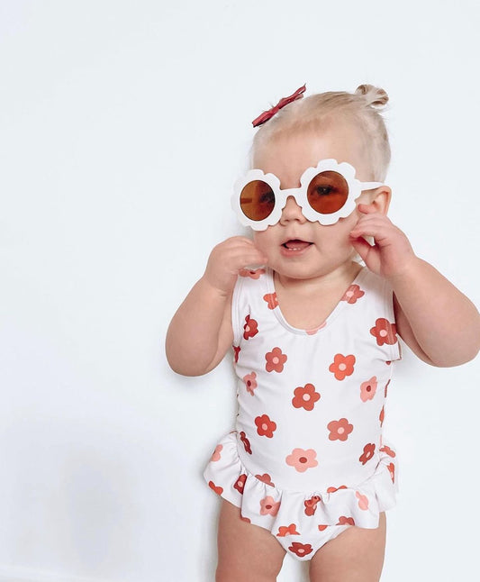 Retro Flower Swimsuit